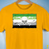 Aromantic Pride Pirate Flag Premium Unisex T-Shirt - Gold